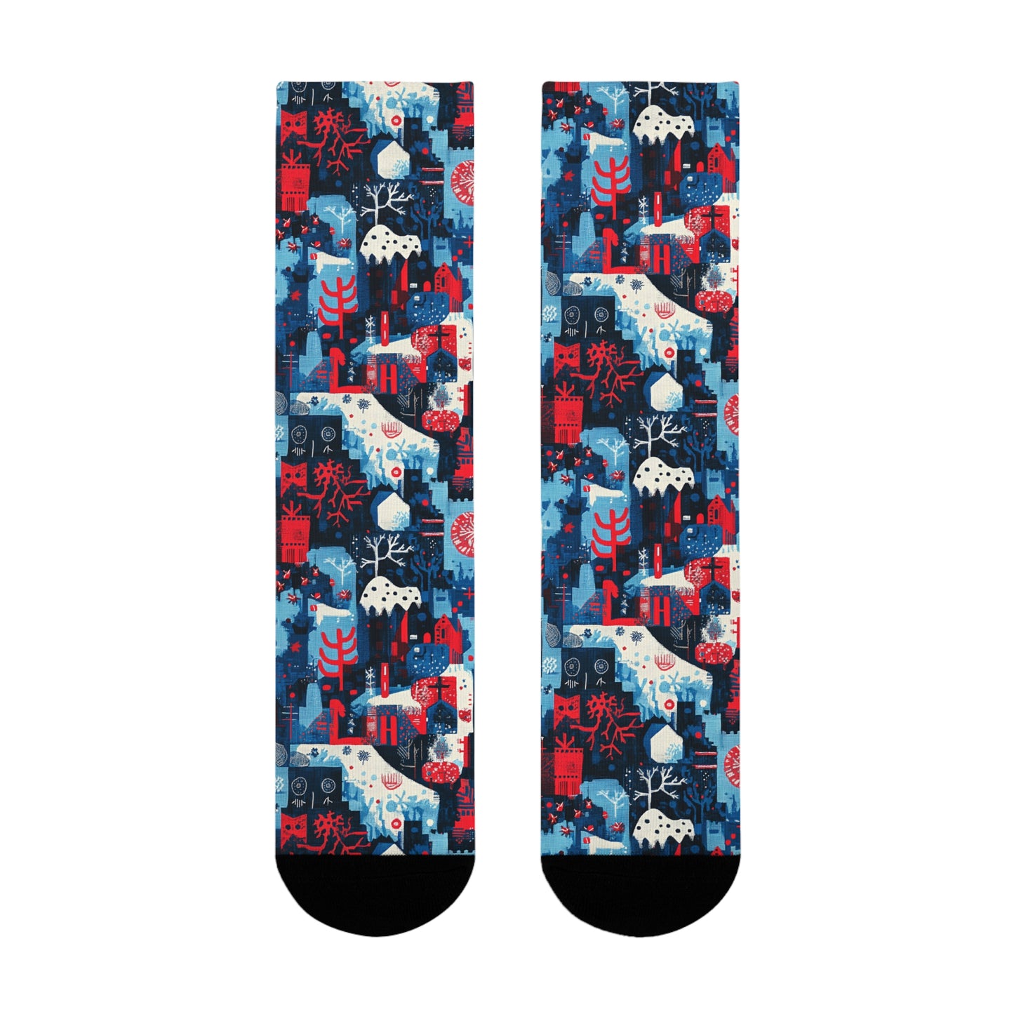 Christmas Crew Socks Unisex - Blojtarta™ Design