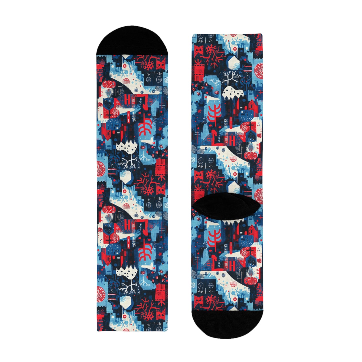 Christmas Crew Socks Unisex - Blojtarta™ Design