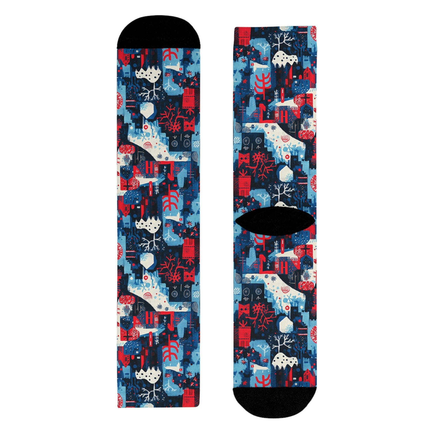 Christmas Crew Socks Unisex - Blojtarta™ Design