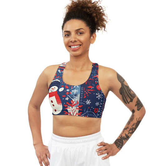 Seamless Sports Bra Christmas - Blojtarta™ Design