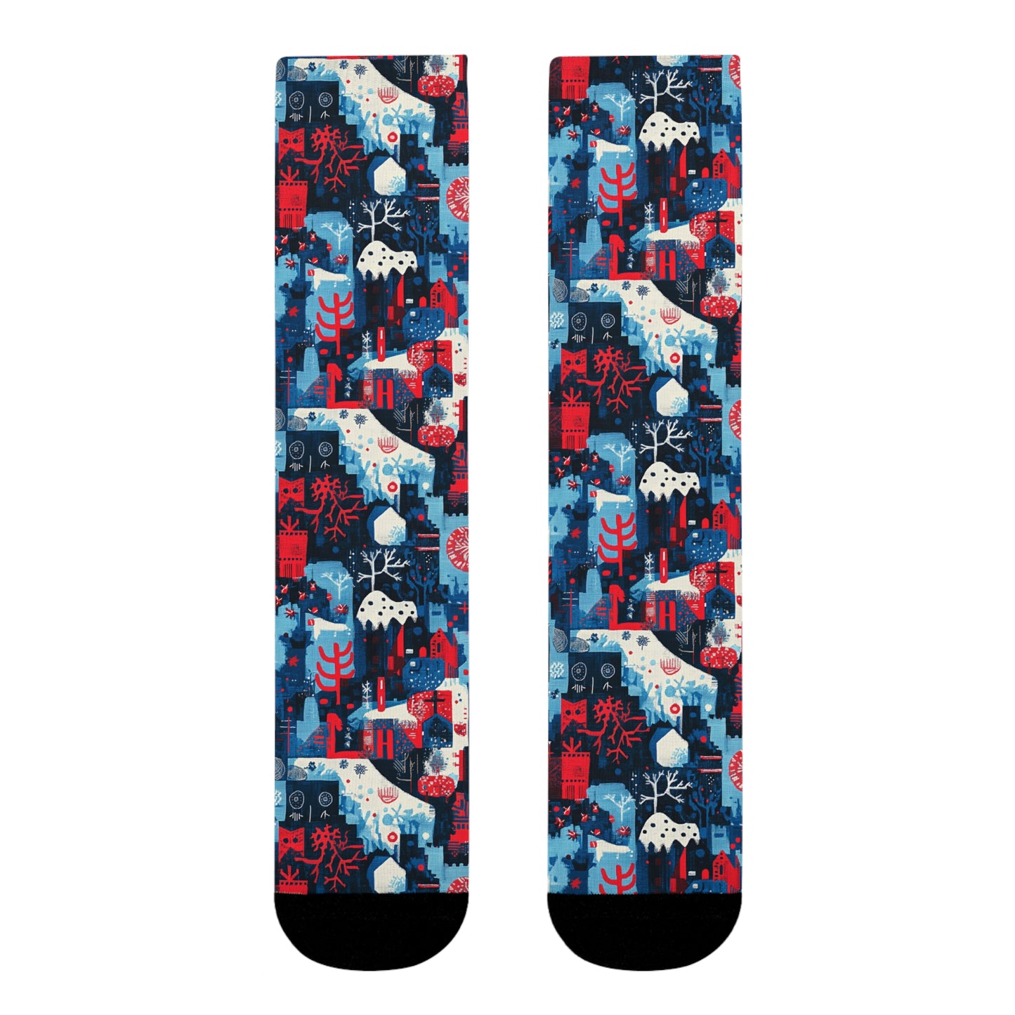 Christmas Crew Socks Unisex - Blojtarta™ Design