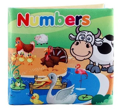 English baby book about numbers - Babys first book