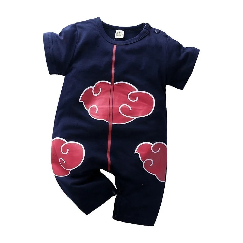 Baby Toddler Akatsuki cosplay kostym från Naruto